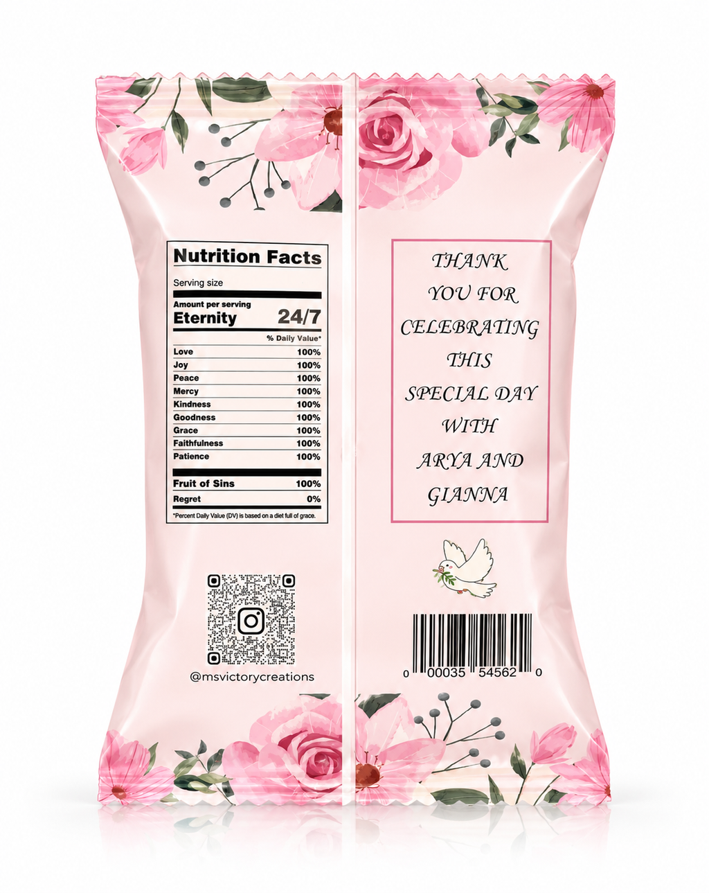 Baptism Chip Bag