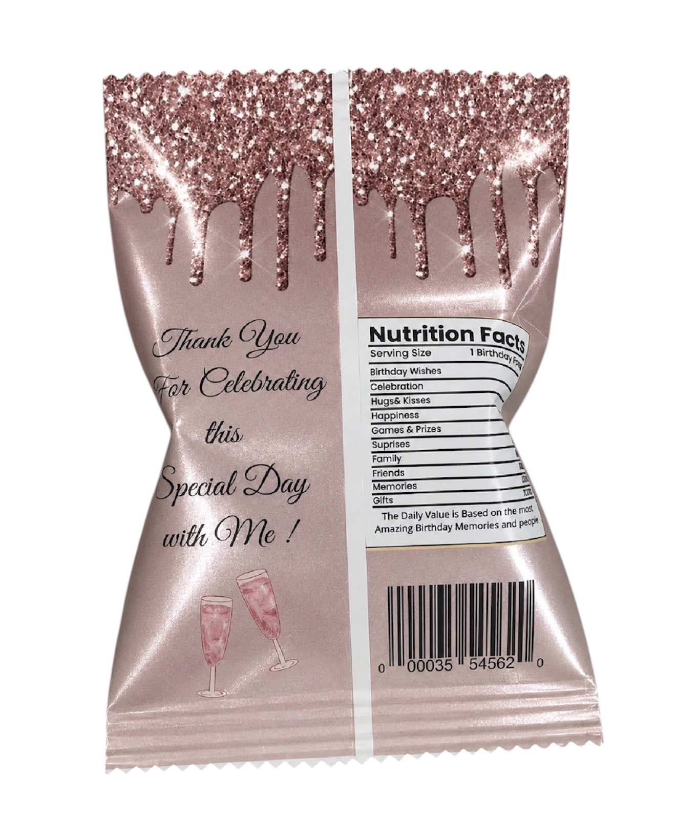 Cheers to 60 Years Chip Bags