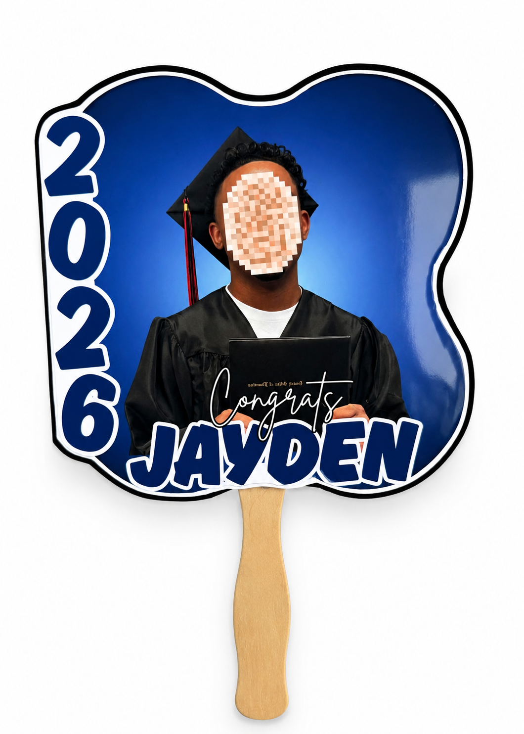 Grad Fan (Name & Year)