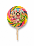 Easter X One Piece Large Rainbow Lollipop