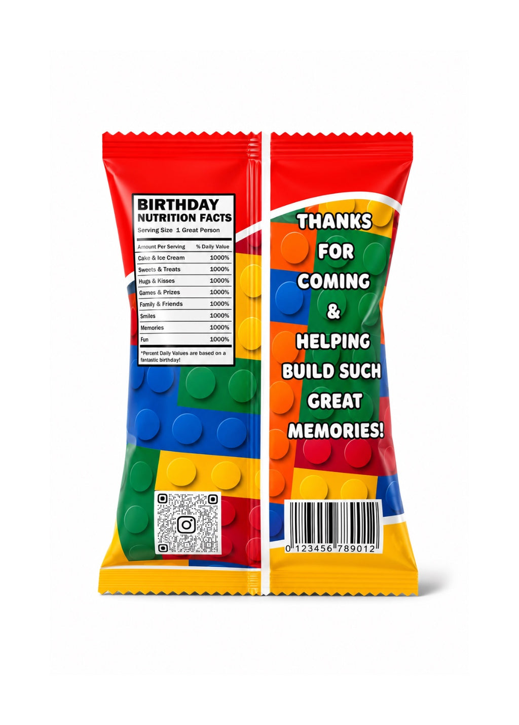 Bricks Chip Bag