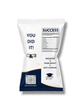 Grad Chip Bag (Navy Blue/Gold Design)