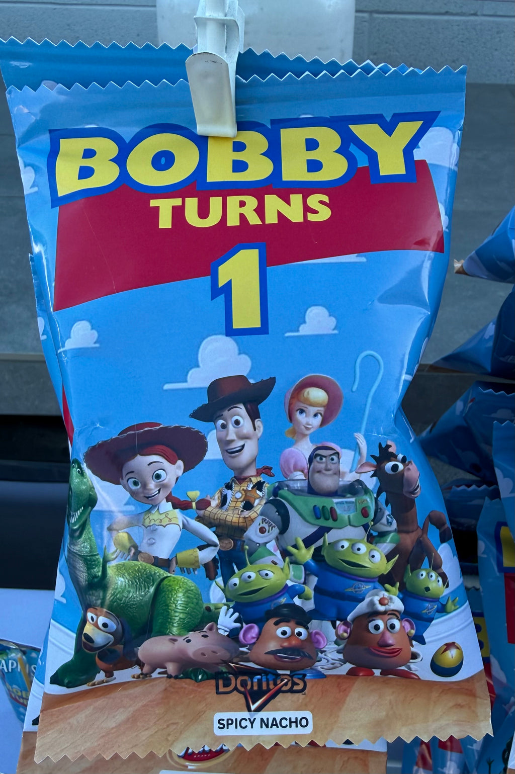 Toys Chip Bag