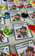 Pop Its Keychain w/ Custom Tag - St. Patrick’s Day theme shown