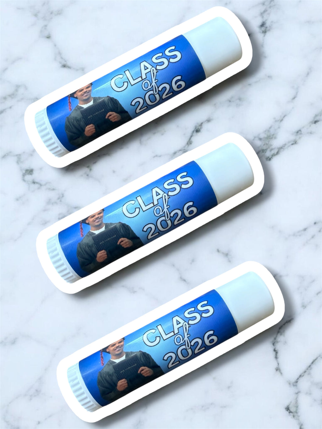 Grad "Class of" Lip Balm 🎓 (12 Count)